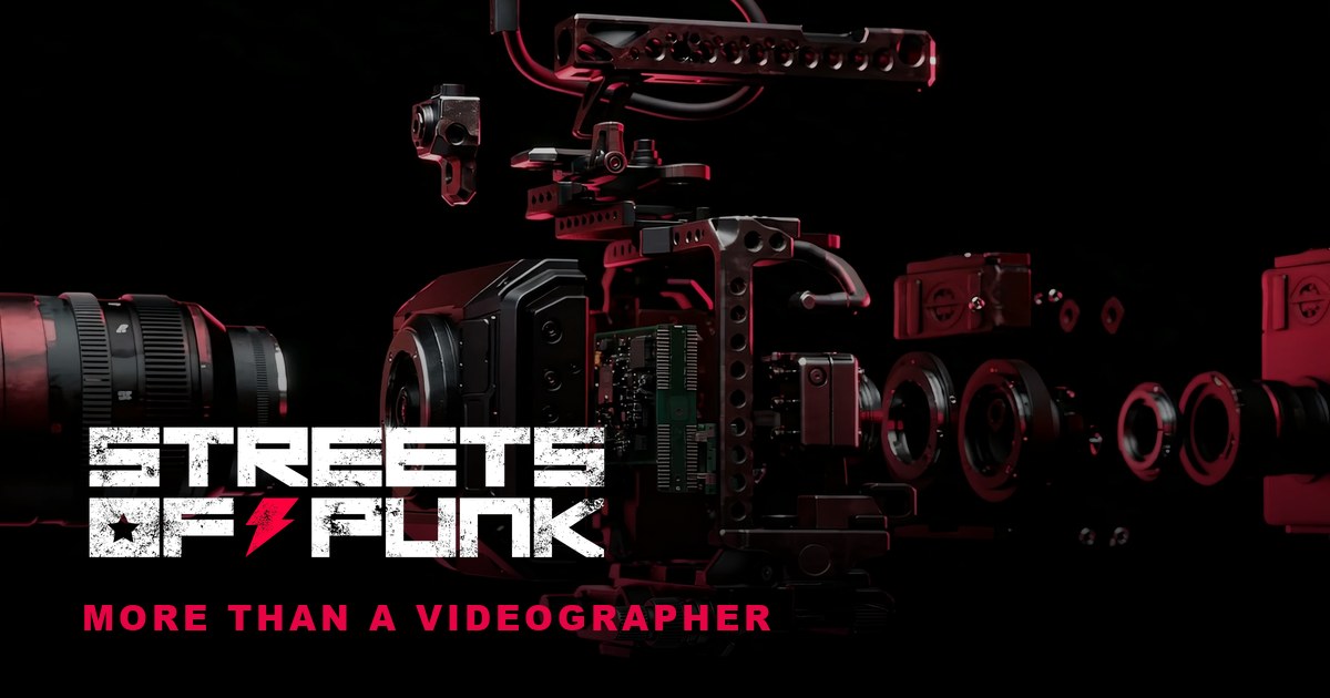 Streets of Punk cinematic scroll website